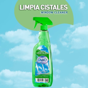 BiOHY limpiacristales profesional, botella de 1 litro