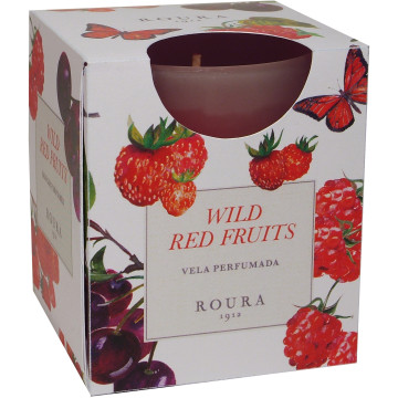 vela frutos rojos